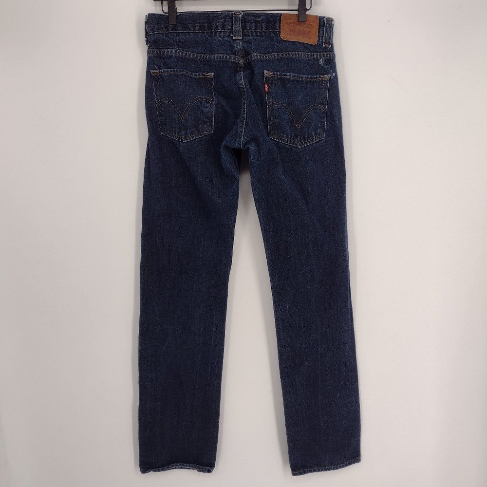 Y2K Vintage Levi's 511 Skinny Skate Punk Blue Jeans 33 X 32 (Actual 33 X 33)